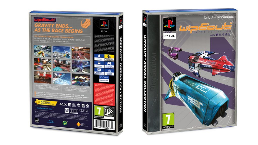 WipEout Omega Collection opakowanie PSX