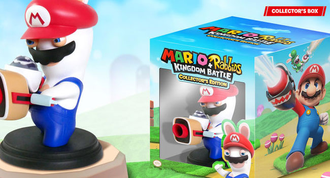 Mario + Rabbids Kingdom Battle - figurki i kolekcjonerka - Kolekcjonerki