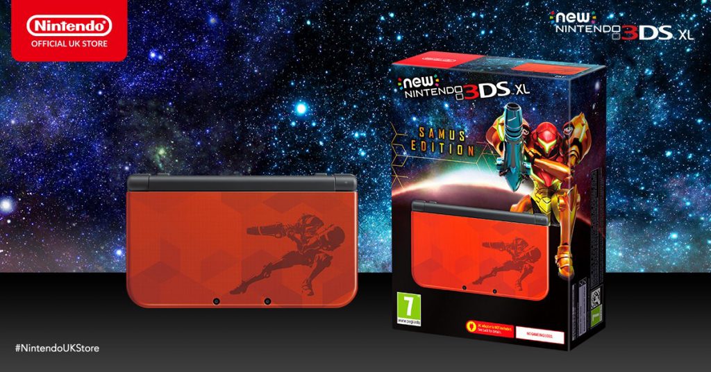 New Nintendo 3DS XL Samus Edition