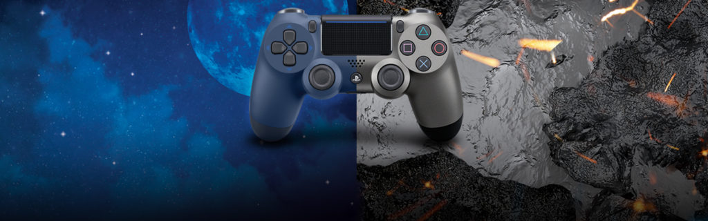 DualShock 4 Steel Black i Midnight Blue