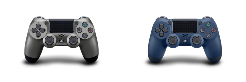 DualShock 4 Steel Black i Midnight Blue