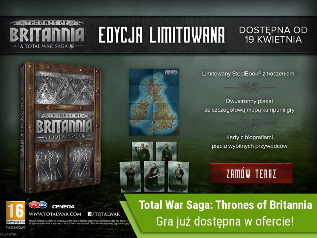 Total War Saga: Thrones of Britannia Edycja Limitowana