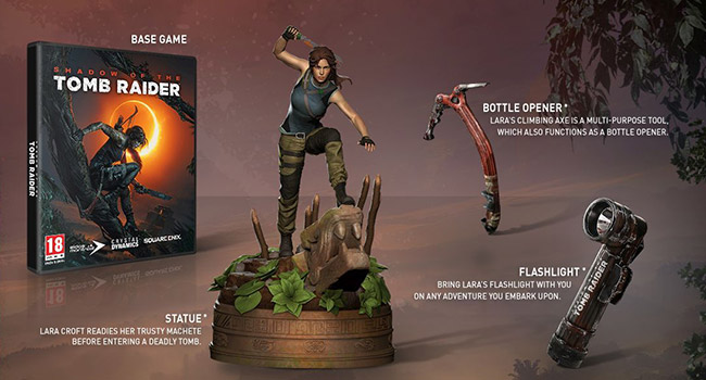Ujawniono wydania Shadow of The Tomb Raider - Kolekcjonerki
