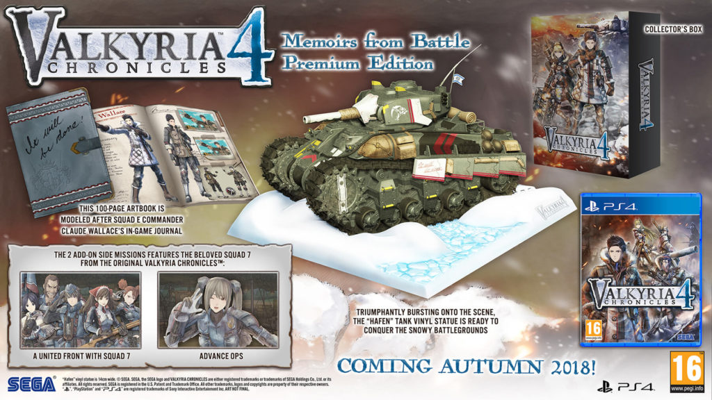 Valkyria Chronicles 4 Memoirs from Battle