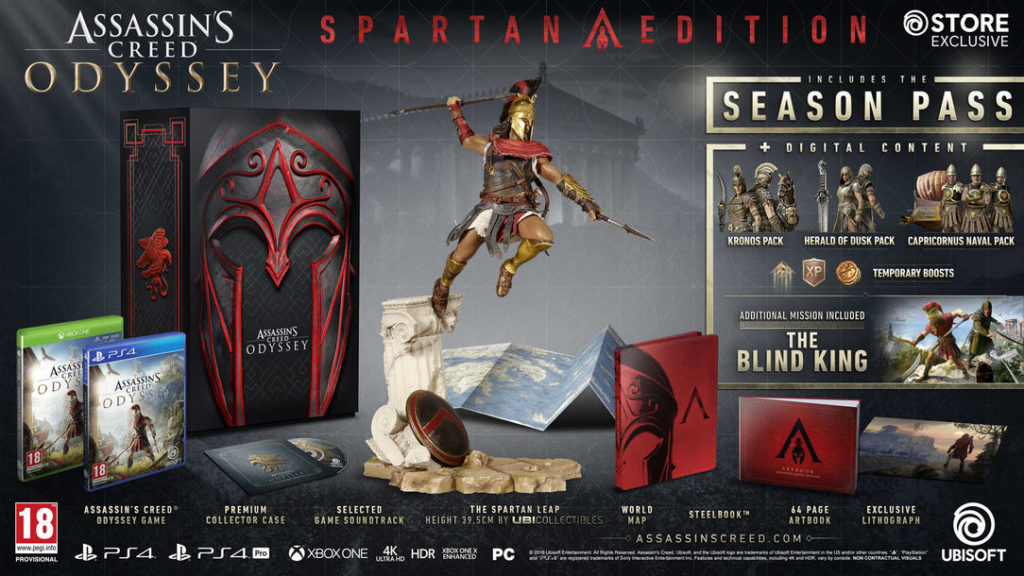 Assassin's Creed Odyssey Spartan Edition