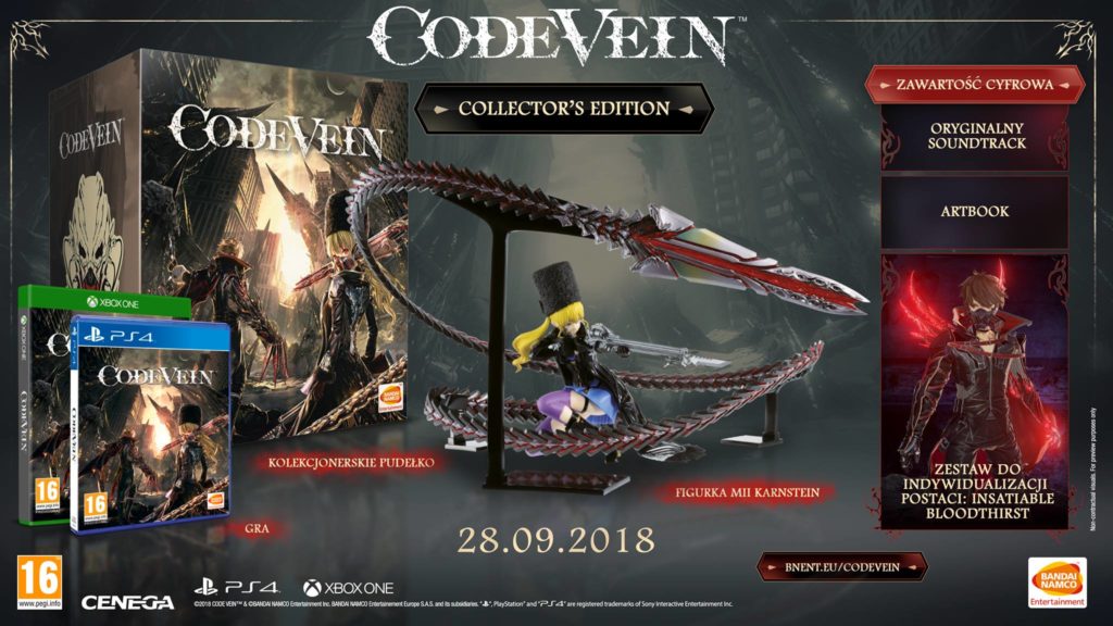 Code Vein Edycja Kolekcjonerska