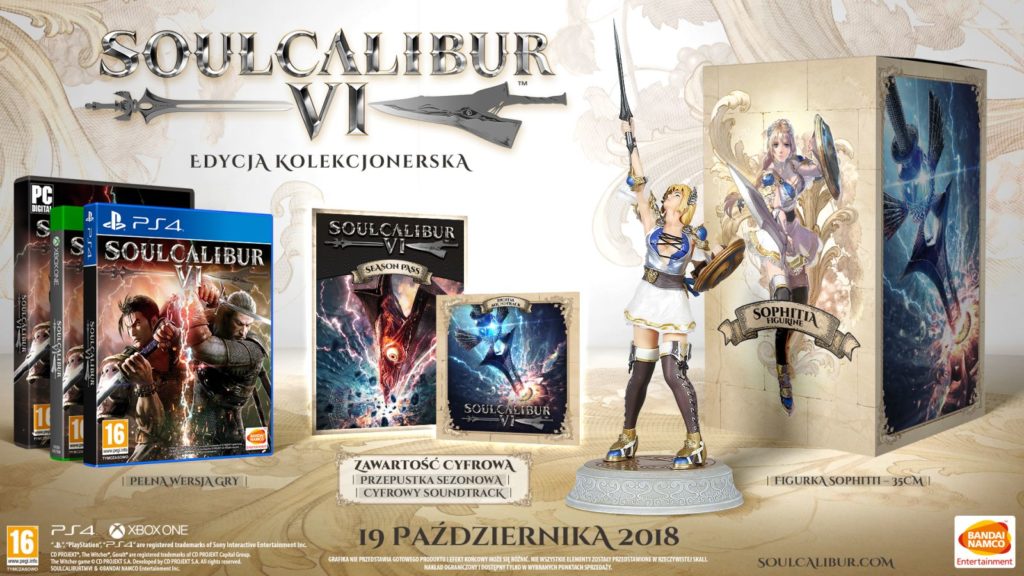 Edycja Kolekcjonerska SoulCalibur VI