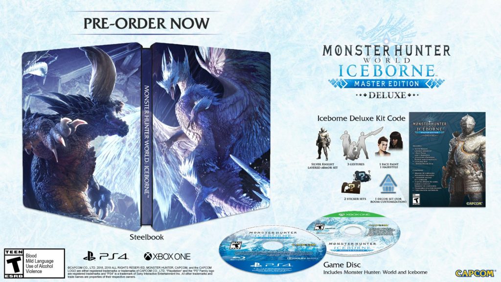 Monster Hunter World: Iceborne Master Edition Deluxe