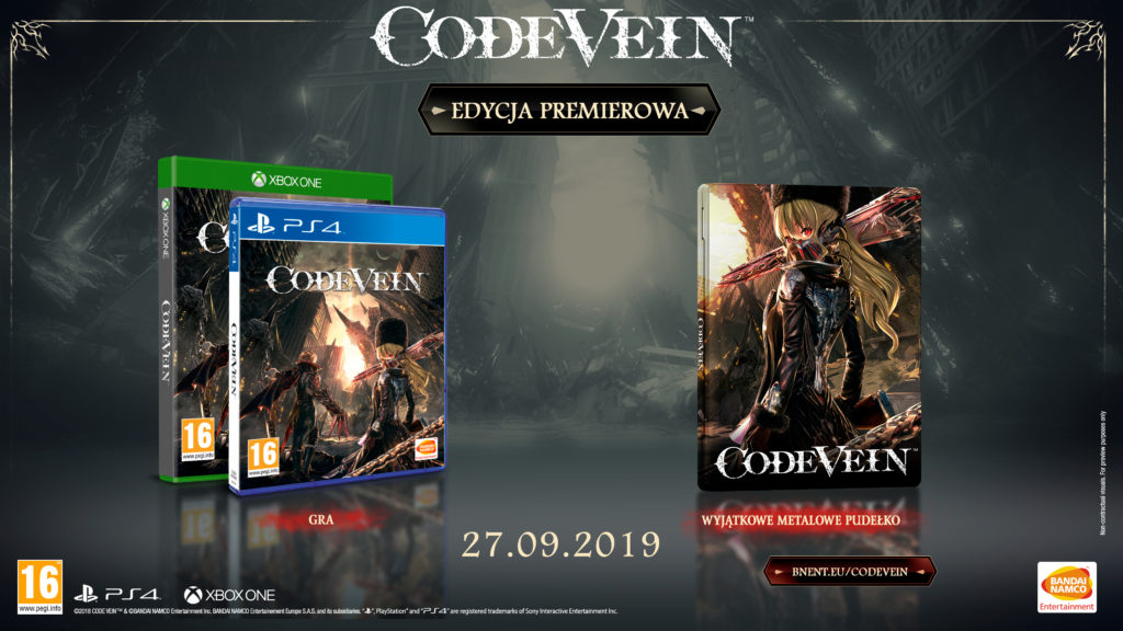 Code Vein Steelbook