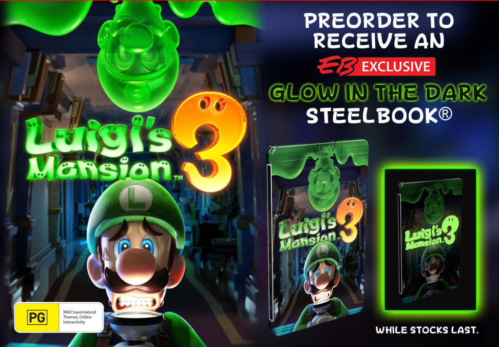 Luigi's Mansion 3 Steelbook