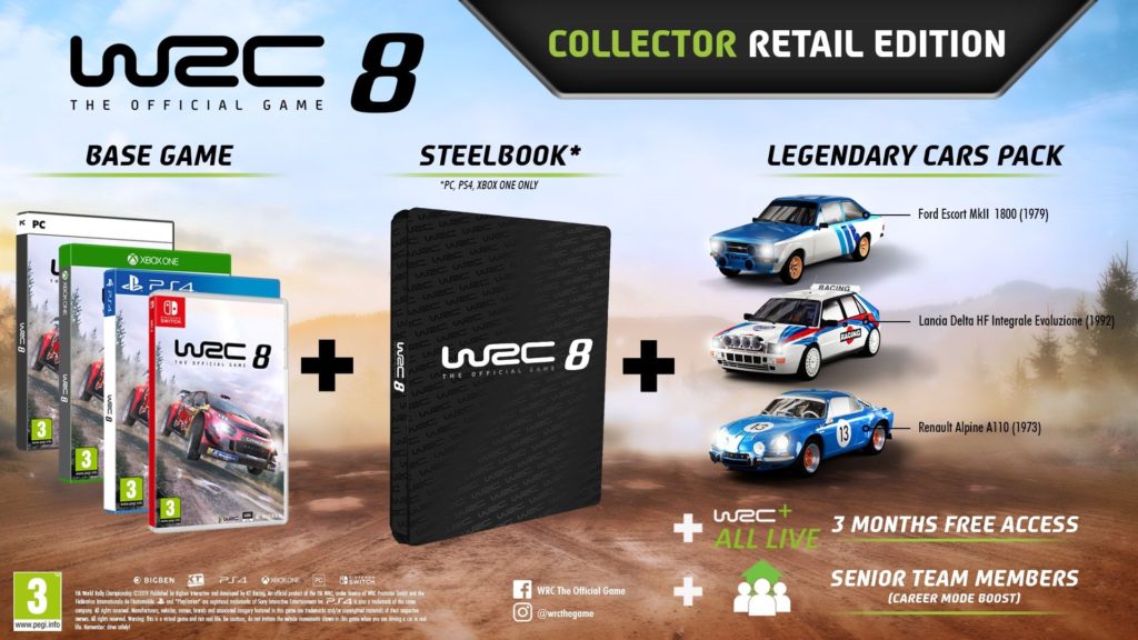 WRC 8 Collector Edition