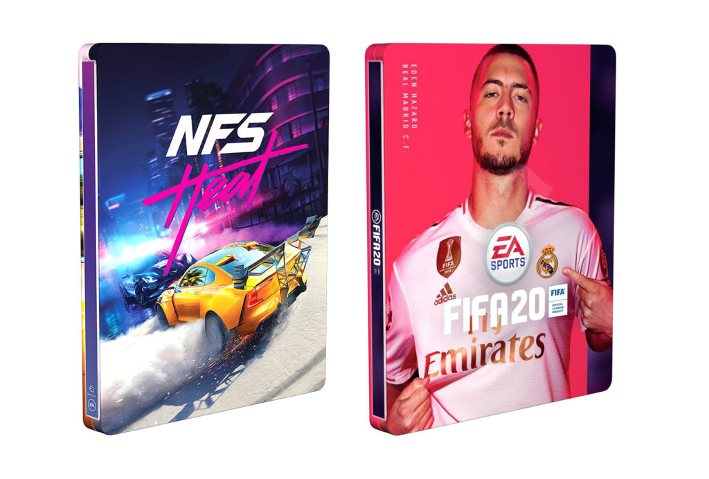 FIFA 20 Need for Speed Heat Steelbook