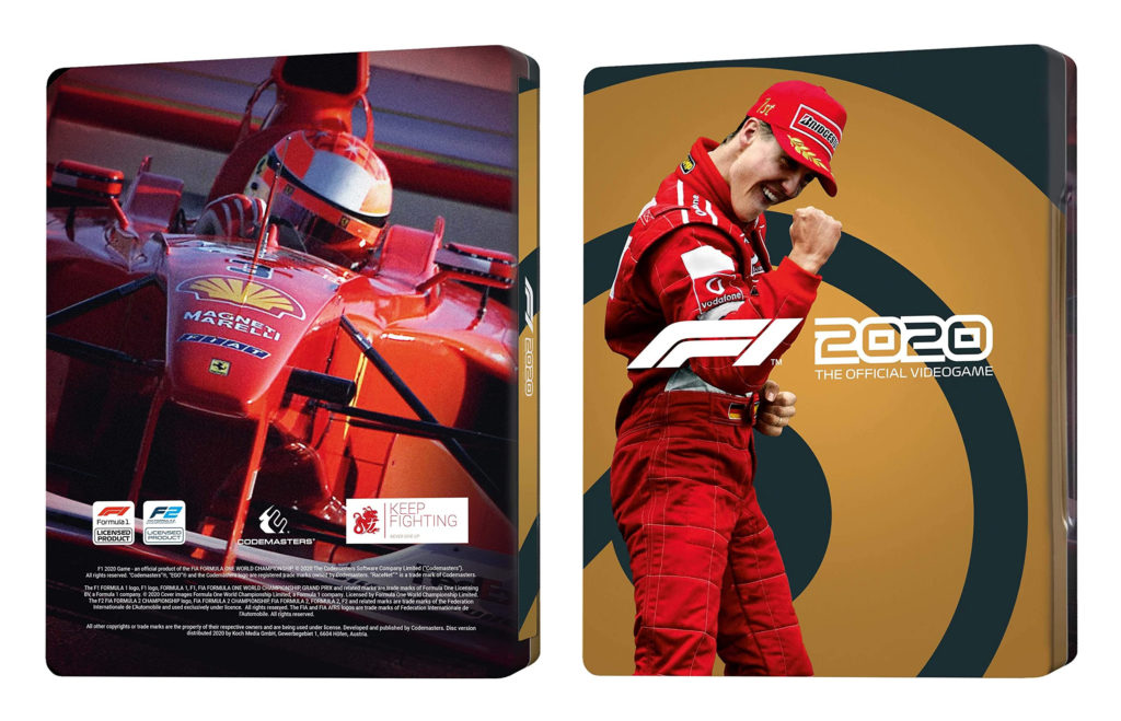 F1 2020 Steelbook