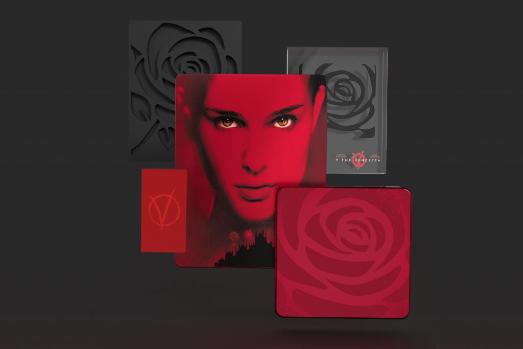 Titans of Cult V jak Vendetta Steelbook 4K UHD