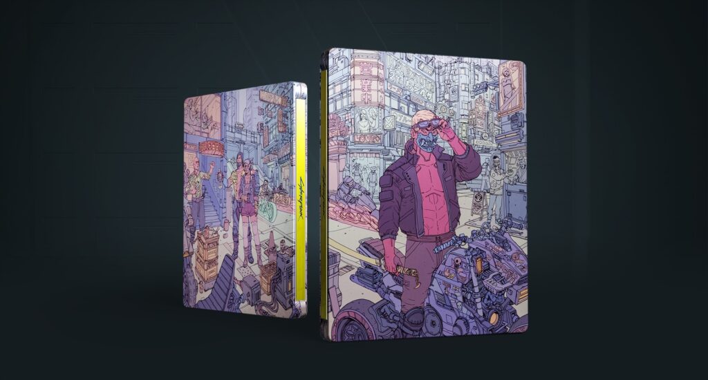 Cyberpunk 2077 Steelbook Tyger Claws