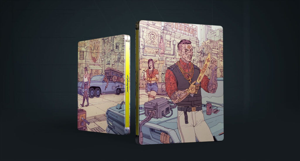 Cyberpunk 2077 Steelbook Valentinos