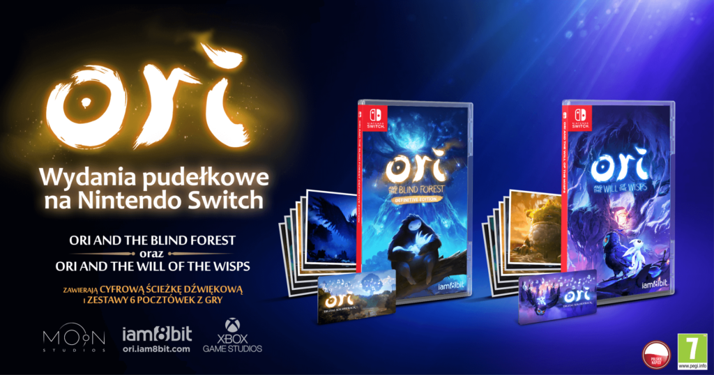 Ori - pudełkowe wydania na Nintendo Switch