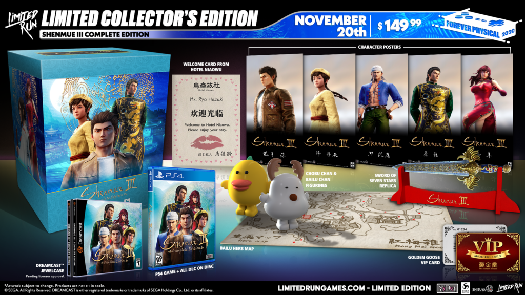 Shenmue III Complete Edition Collector's Edition