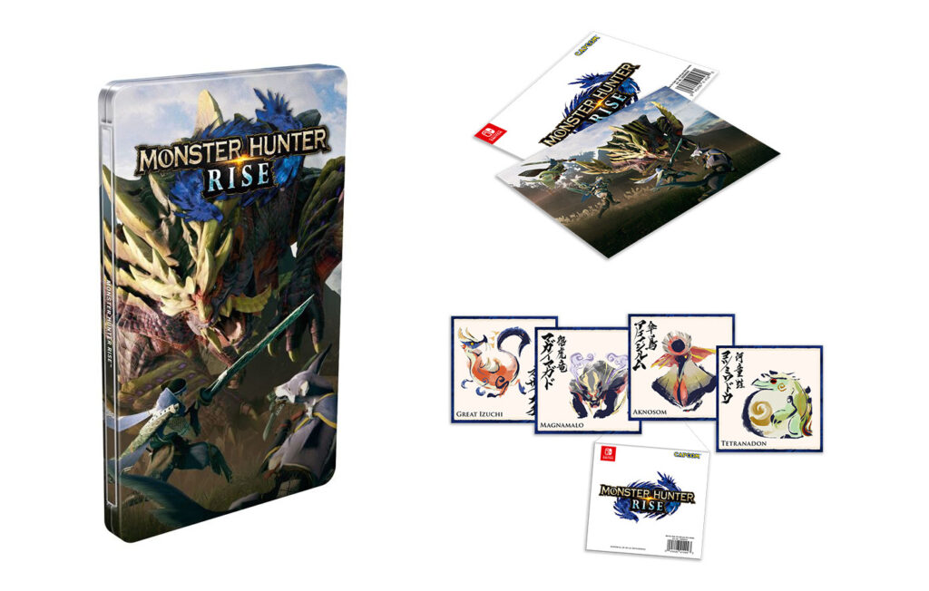 Monster Hunter Rise Steelbook