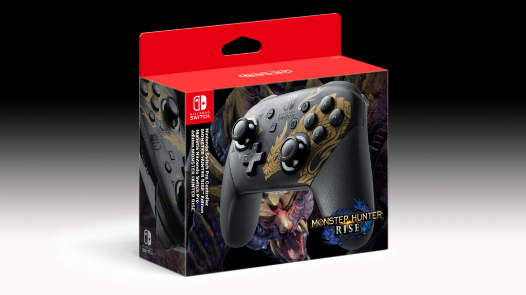 Nintendo Switch Pro Controller Monster Hunter Rise