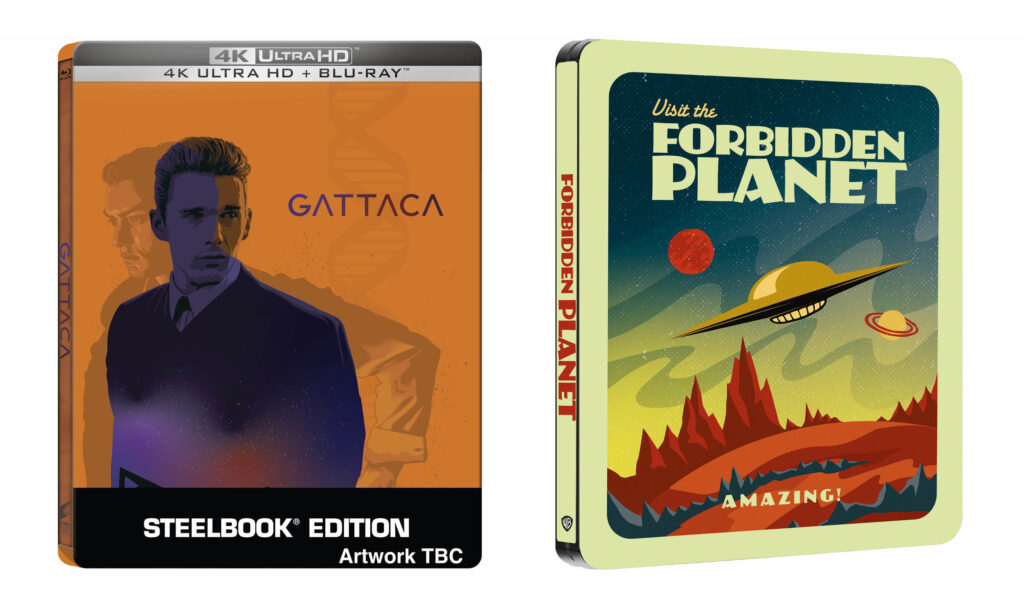 Zakazana planeta i Gattaca szok przyszłości - nowe filmowe Steelbooki w Zavvi