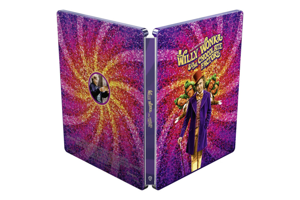 Willy Wonka i fabryka czekolady 4K Steelbook