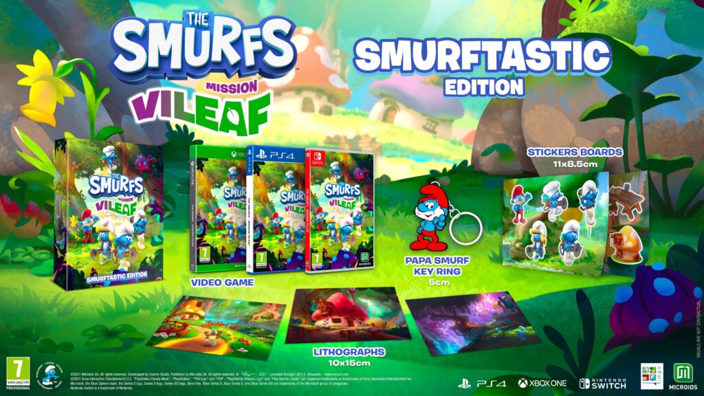 The Smurfs Mission Vileaf Edycja Smerfastyczna