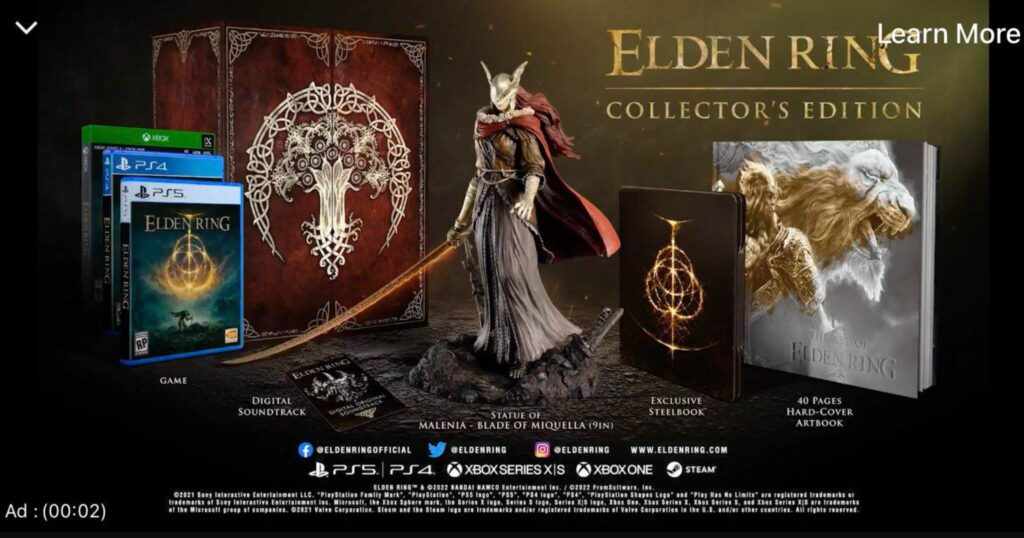 Elden Ring Collector's Edition