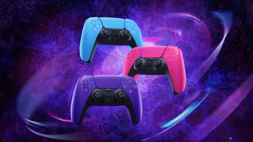 DualSense - nowe kolory Nova Pink, Galactic Purple oraz Starlight Blue