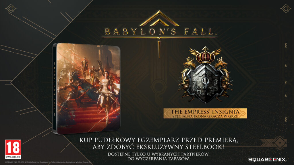 Babylon's Fall Steelbook