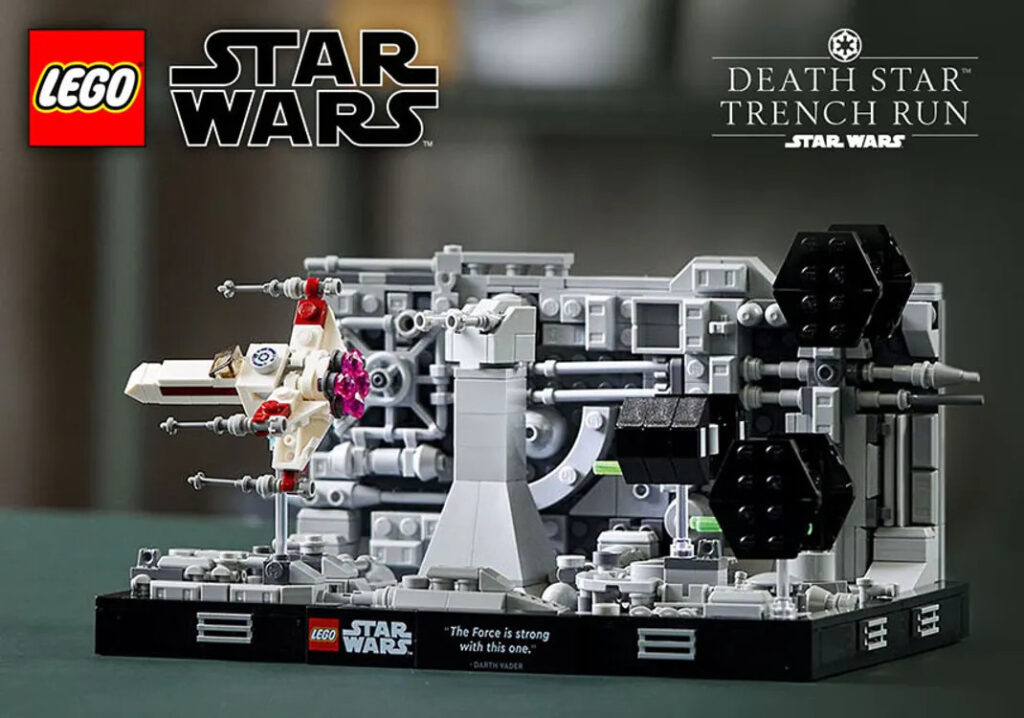 LEGO Star Wars 75329 Diorama: Szturm na Gwiazdę Śmierci