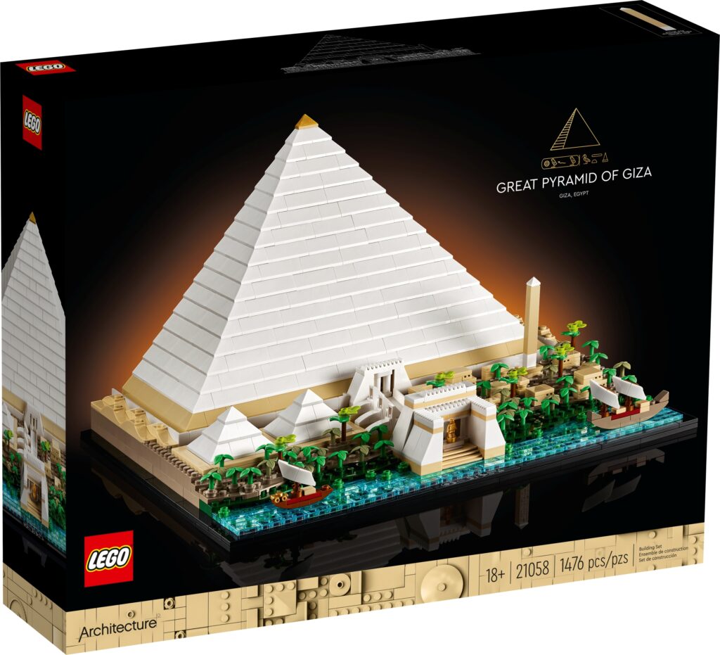 LEGO Architecture 21058 Piramida Cheopsa - Pudełko