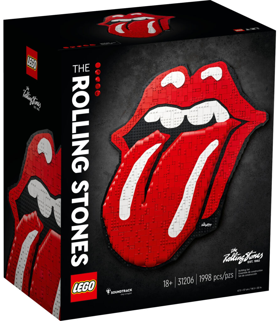 LEGO Art 31206 The Rolling Stones - Pudełko