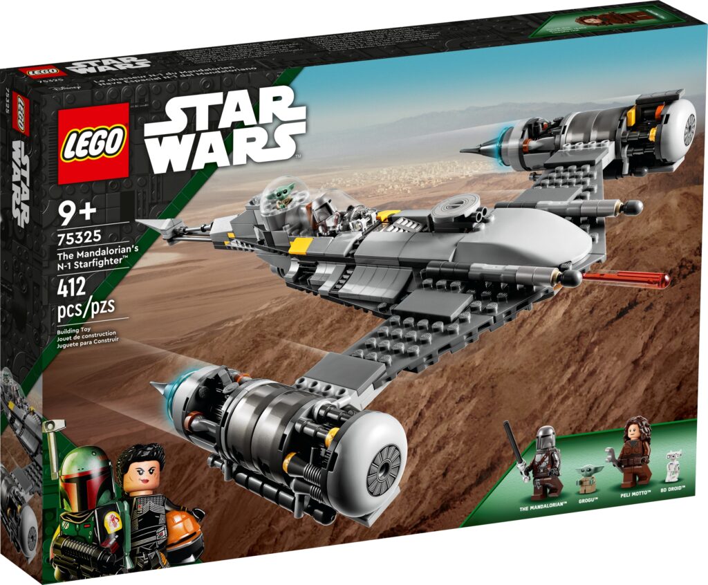 LEGO Star Wars 75325 Myśliwiec N-1 Mandalorianina - Pudełko