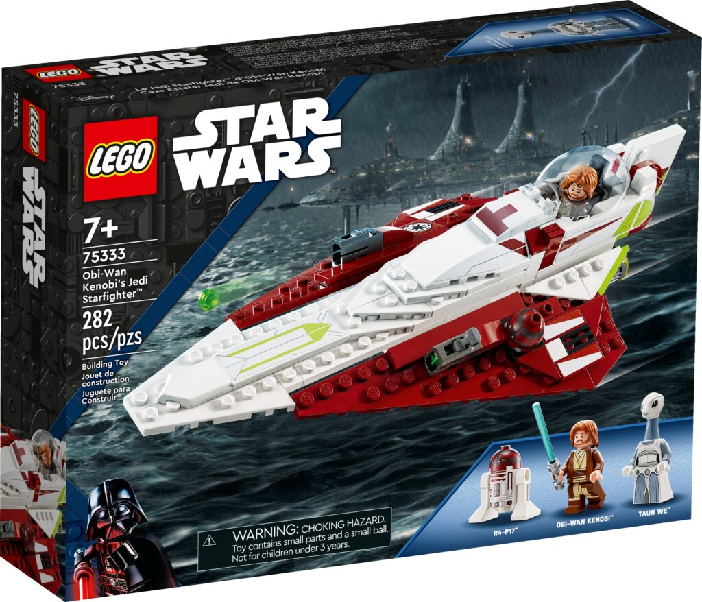 LEGO Star Wars 75333 Myśliwiec Jedi Obi-Wana Kenobiego - Pudełko