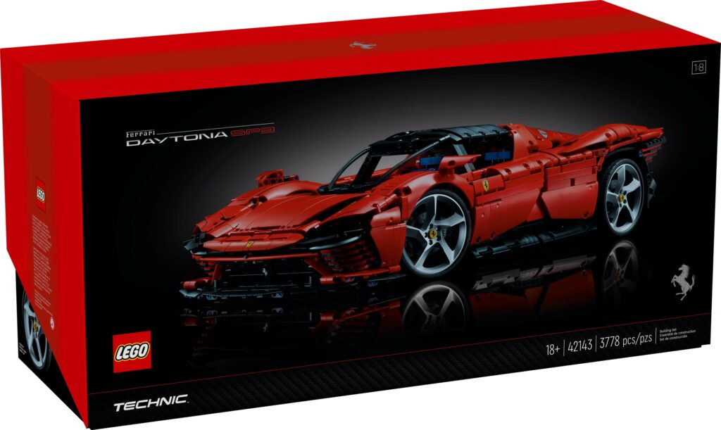 LEGO Technic 42143 Ferrari Daytona SP3 - Pudełko