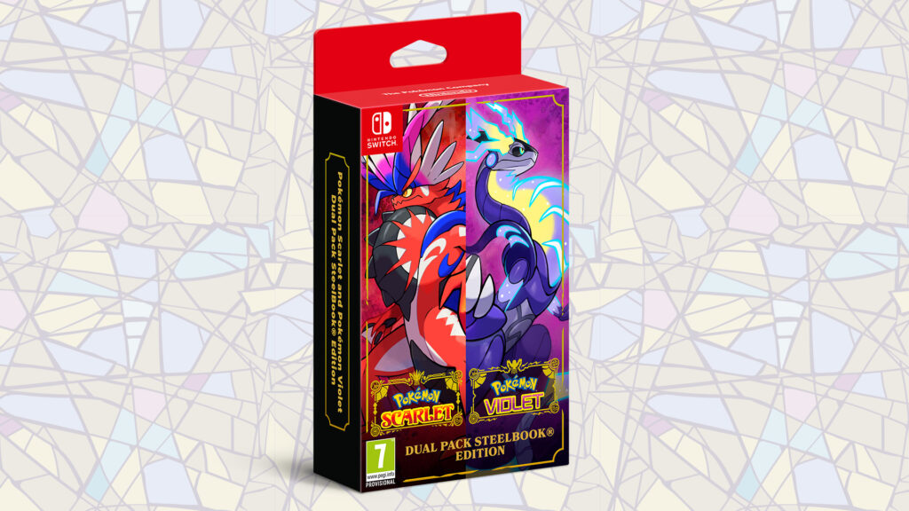 Pokémon Scarlet Pokémon Violet Dual Pack Steelbook Edition