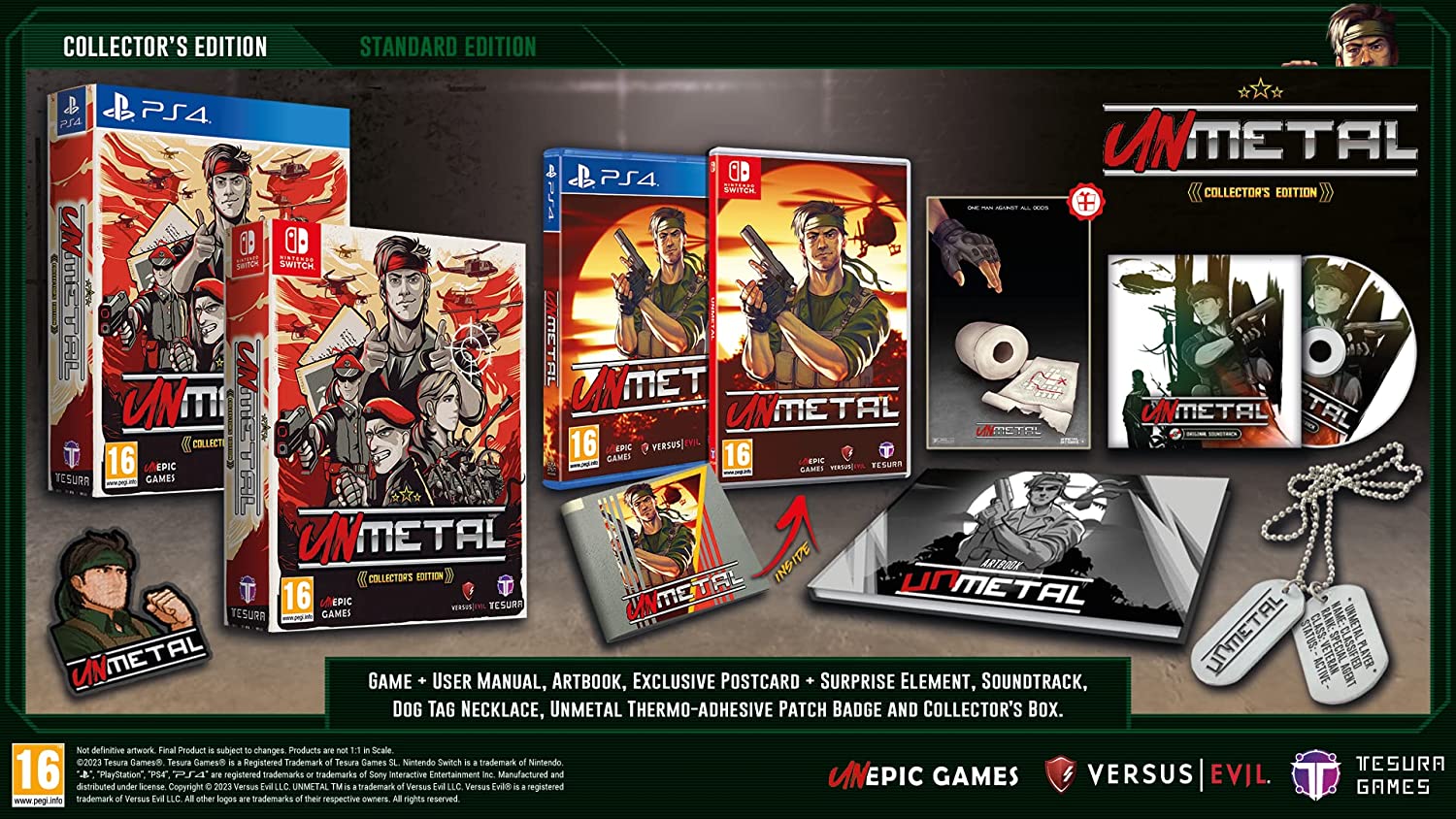 UnMetal PS Vita - Jeu Metal Gear Parodie - NEUF Sous Blister - PlayStation Vita