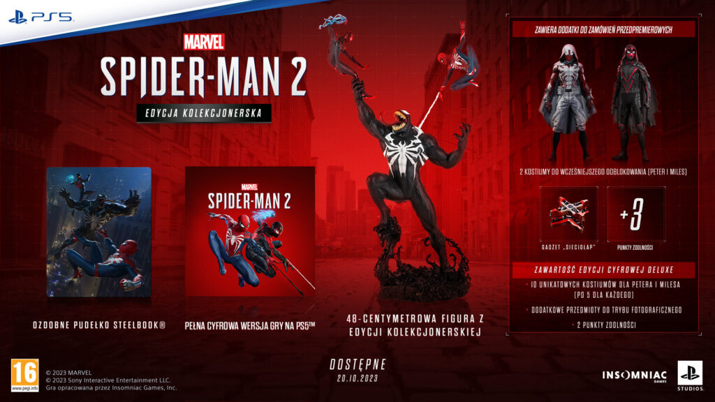 Marvel’s Spider-Man 2 Edycja Kolekcjonerska