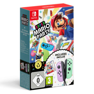Super Mario Party + Joy-Con Pair Pastel Purple/Green