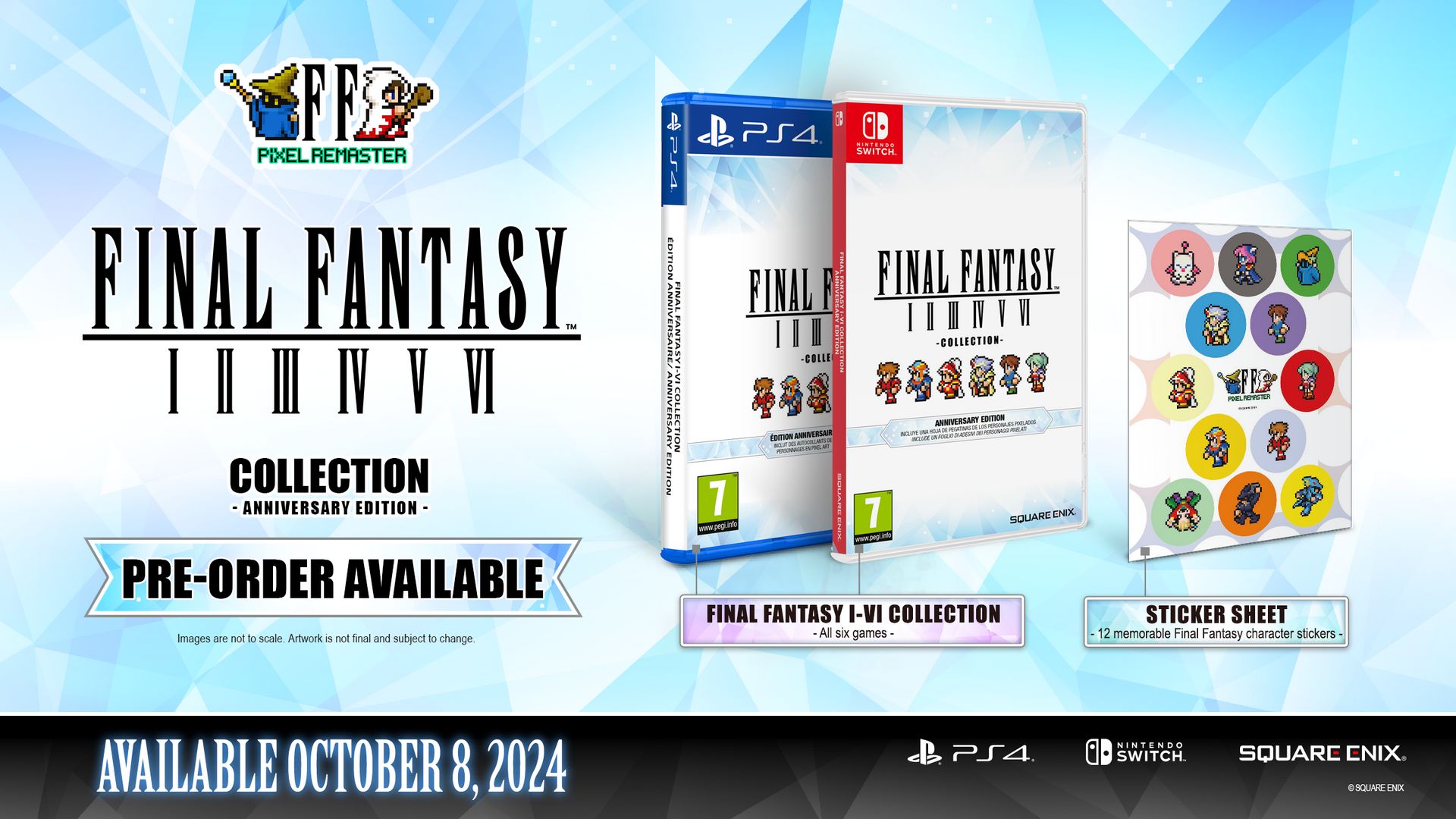 Final Fantasy I-VI Collection Anniversary Edition - Kolekcjonerki
