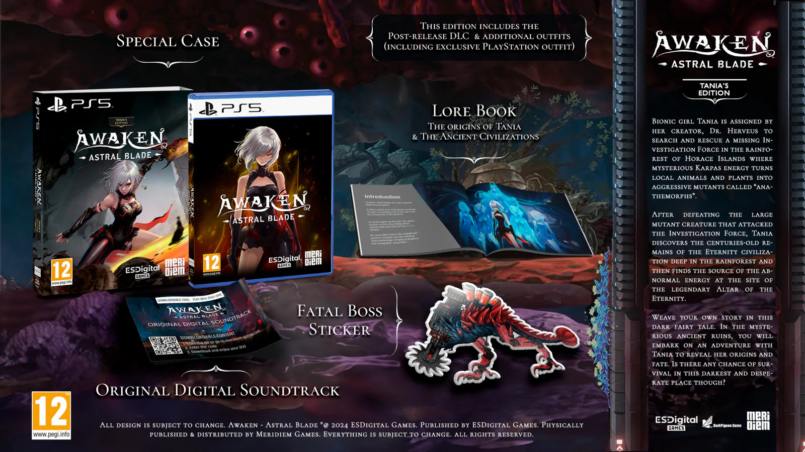 【大学生の特権】学生証で送料無料になる Awaken Kolekcjonerki - Edition Tania's Blade Astral - PS5ソフト