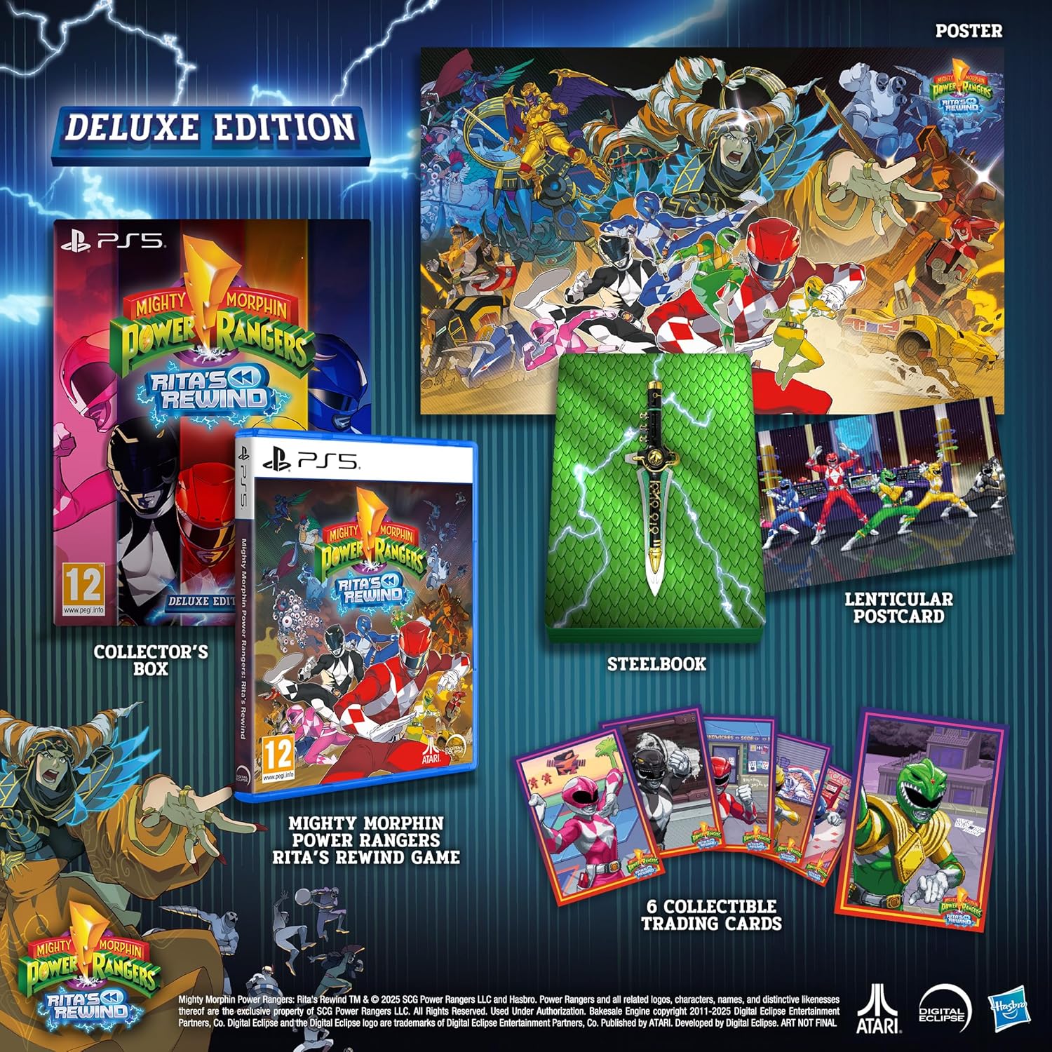 Mighty Morphin Power Rangers: Rita's Rewind Deluxe Edition – PS5 – Nuovo Sigillato – PAL