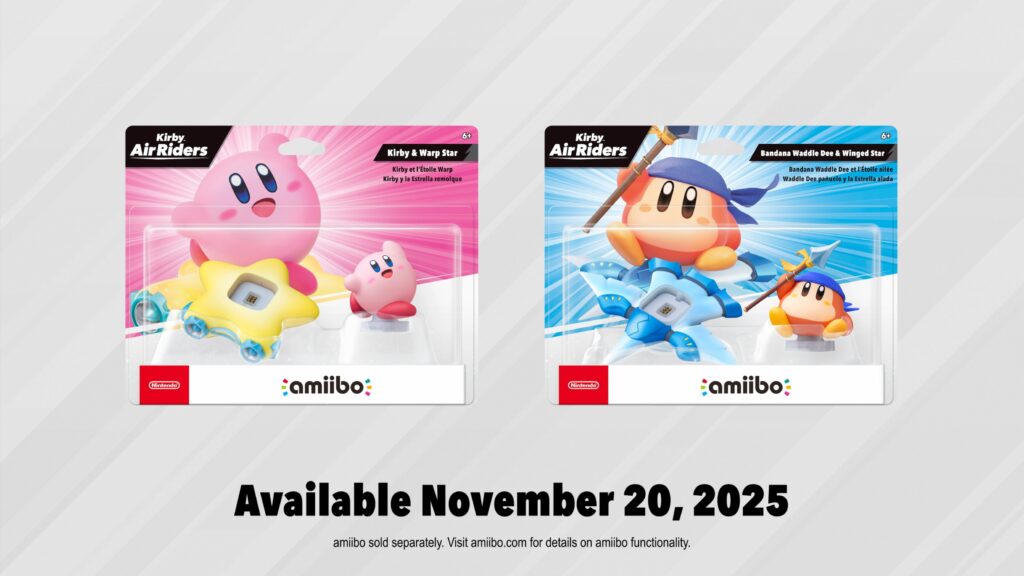 Kirby Air Riders – Kirby & Warp Star oraz Bandana Waddle Dee & Winged Star