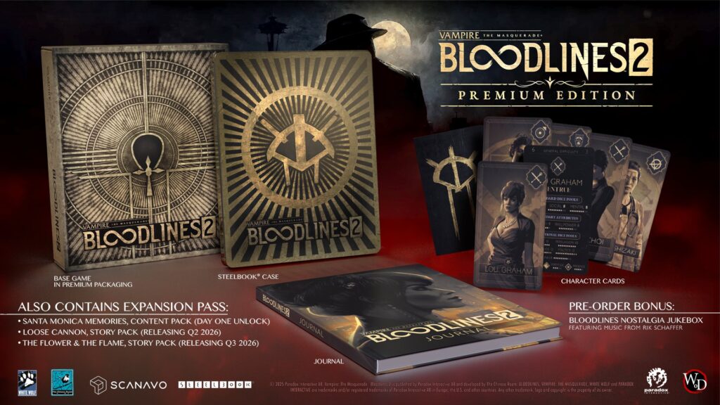 Vampire: The Masquerade Bloodlines 2 Premium Edition