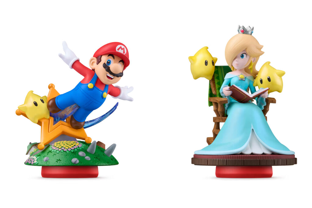 Amiibo Mario & Luma i Rosalina & Lumas