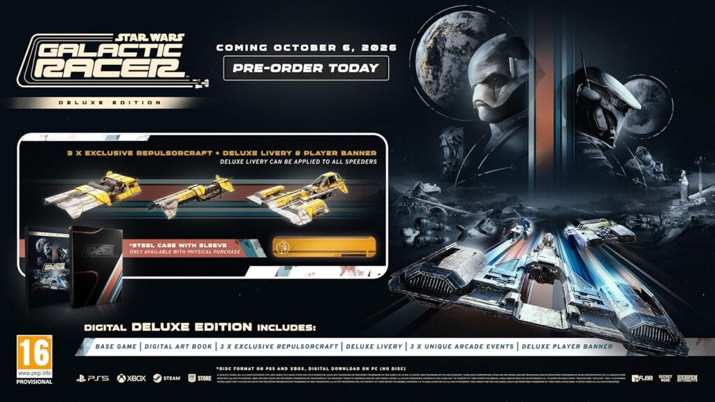 Star Wars: Galactic Racer Edycja Deluxe