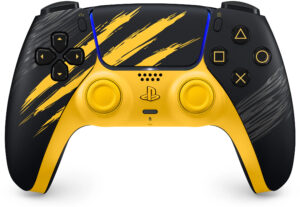 Kontroler PlayStation 5 DualSense edycja limitowana Marvel’s Wolverine Battle Yellow