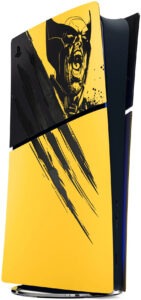 Obudowa do PlayStation 5 Slim edycja limitowana Marvel’s Wolverine Battle Yellow