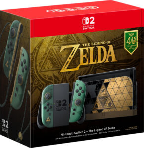 Konsola Nintendo Switch 2 The Legend of Zelda 40th Anniversary Edition